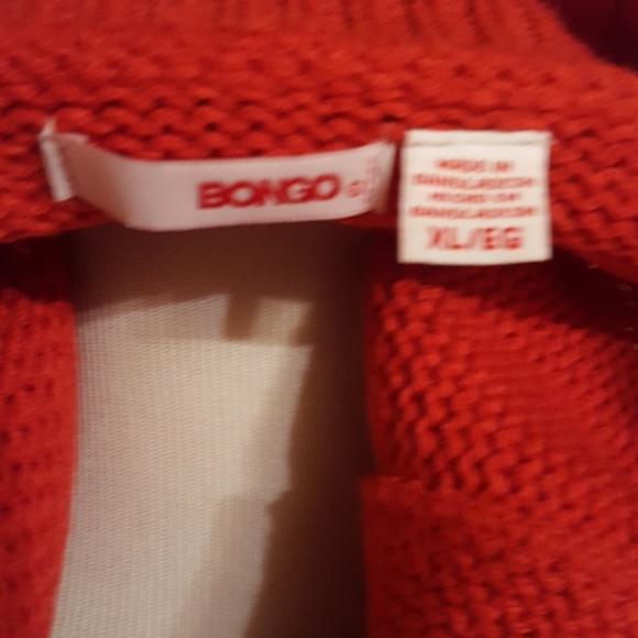 BONGO Red Sweater Tunic - Picture 8 of 8